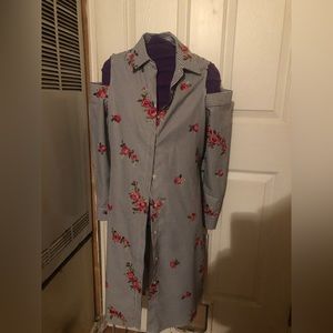 Calvin Klein dress with embroidery